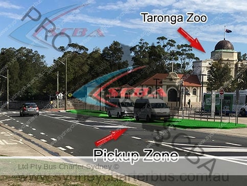 Taronga Zoo Pickup Zone