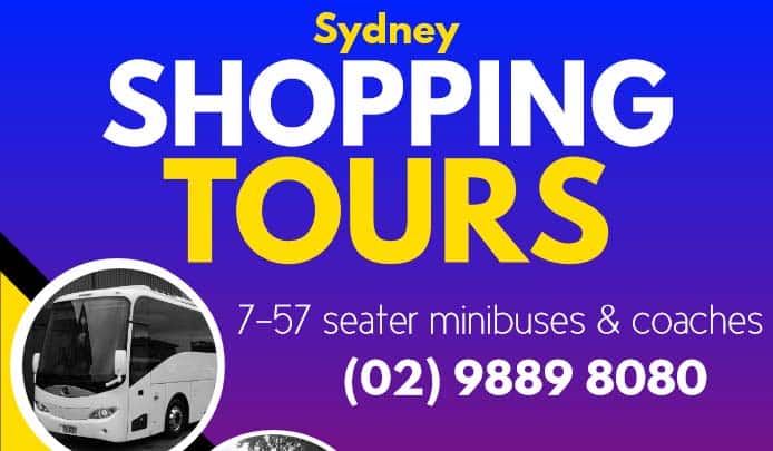 Shopping Bus Tours Sydney