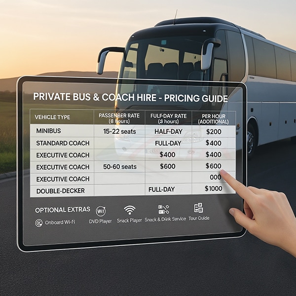 Bus Hire Sydney with Driver