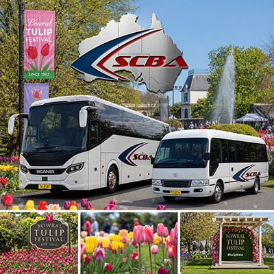 Bowral Tulip Time Flower Festival Buses