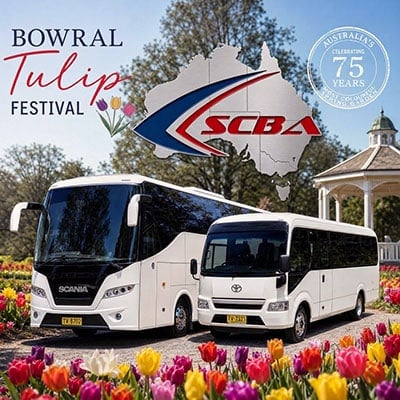 Bowral Tulip Time Flower Festival Buses