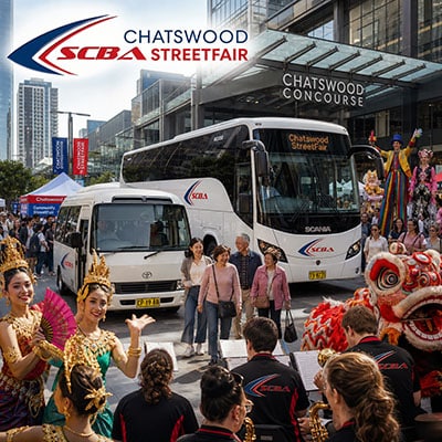 Chatswood StreetFair Coach Hire