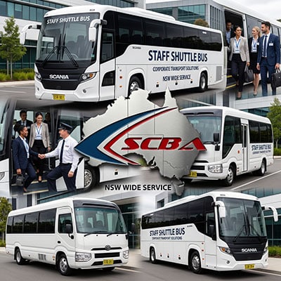 Staff Shuttle Bus Service Sydney