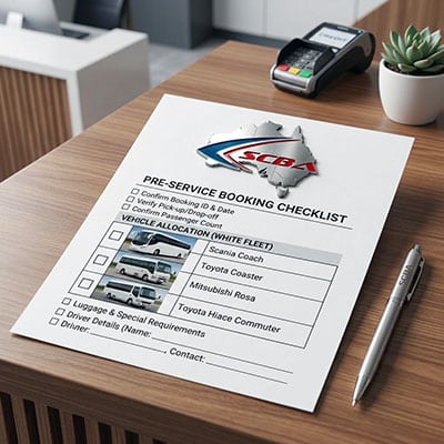 Pre-Service Booking Checklist