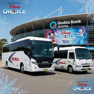 Disney On Ice Sydney Buses