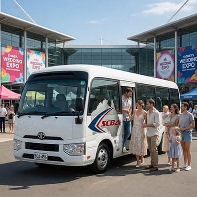 Sydney's Annual Wedding Expo Buses