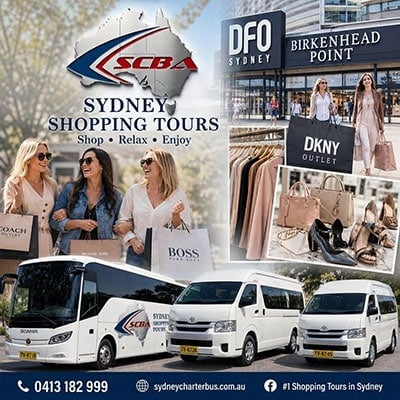 Sydney Shopping Bus Tours